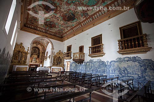  Assunto: Interior da Igreja de Santo Antônio (1588) / Local: Igarassu - Pernambuco (PE) - Brasil / Data: 01/2013 