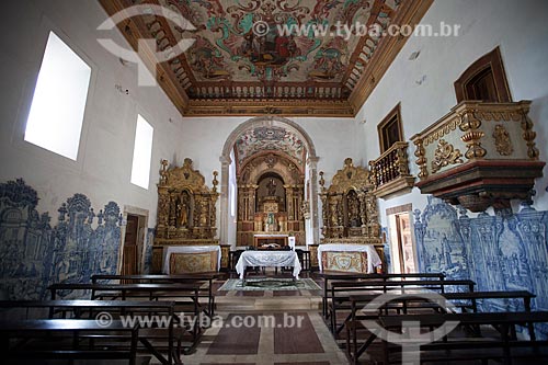  Assunto: Interior da Igreja de Santo Antônio (1588) / Local: Igarassu - Pernambuco (PE) - Brasil / Data: 01/2013 