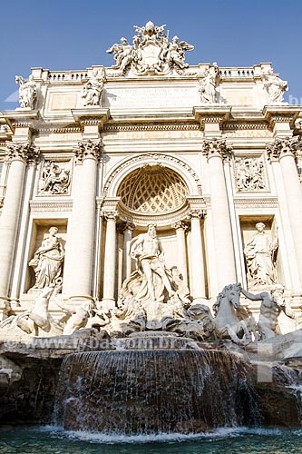  Assunto: Fonte de Trevi (Fontana di Trevi) / Local: Roma - Itália - Europa / Data: 12/2012 