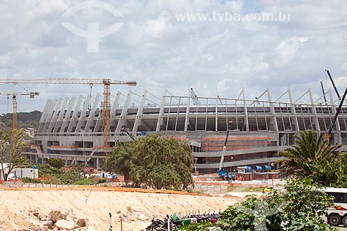  Assunto: Obras de construção da Arena Pernambuco / Local: Recife - Pernambuco (PE) - Brasil / Data: 02/2013 