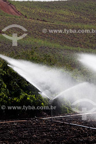  Assunto: Irrigação em plantação de cana-de-açúcar no Engenho Uruaé / Local: Goiana - Pernambuco (PE) - Brasil / Data: 02/2013 