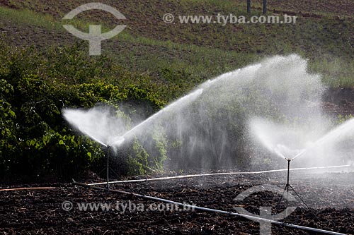  Assunto: Irrigação em plantação de cana-de-açúcar no Engenho Uruaé / Local: Goiana - Pernambuco (PE) - Brasil / Data: 02/2013 