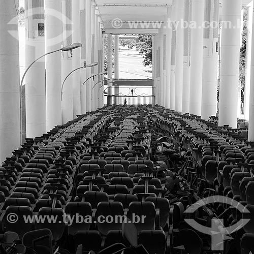  Assunto: Vista da rampa de acesso ao Estádio Jornalista Mário Filho - também conhecido como Maracanã - em obras preparatórias da Copa do Mundo de 2014 / Local: Maracanã - Rio de Janeiro (RJ) - Brasil / Data: 02/2011 