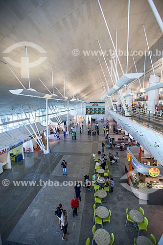  Assunto: Interior do Aeroporto Internacional Augusto Severo (1941) / Local: Natal - Rio Grande do Norte (RN) - Brasil / Data: 03/2013 