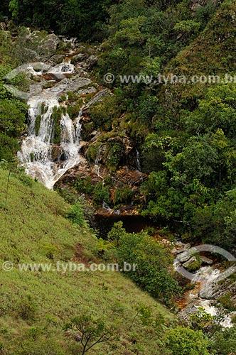  Assunto: Cachoeira do Rolador no complexo da Serra da Canastra / Local: São Roque de Minas - Minas Gerais (MG) - Brasil / Data: 03/2013 