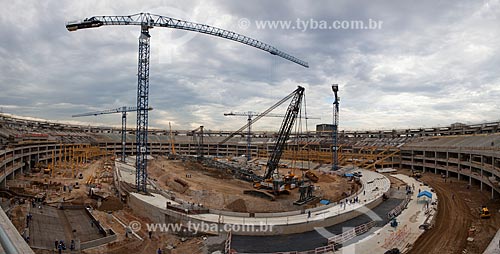  Assunto: Reforma do Estádio Jornalista Mário Filho - também conhecido como Maracanã / Local: Maracanã - Rio de Janeiro (RJ) - Brasil / Data: 04/2012 