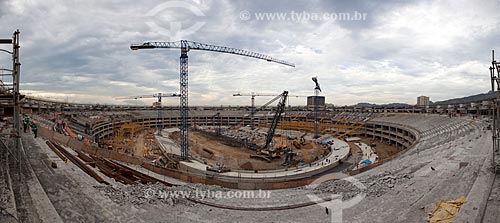  Assunto: Reforma do Estádio Jornalista Mário Filho - também conhecido como Maracanã / Local: Maracanã - Rio de Janeiro (RJ) - Brasil / Data: 04/2012 