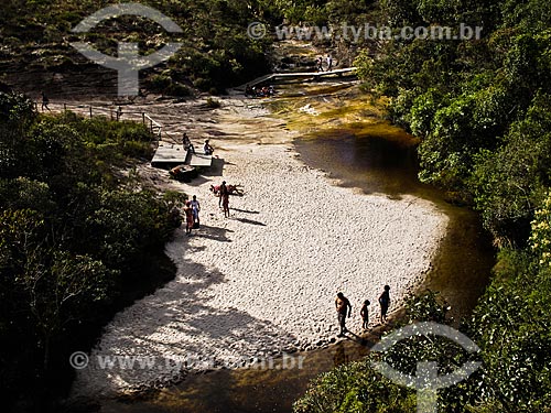  Assunto: Praia fluvial no Rio Preto / Local: Lima Duarte - Minas Gerais (MG) - Brasil / Data: 04/2009 