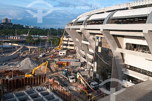  Assunto: Reforma do Estádio Jornalista Mário Filho - também conhecido como Maracanã / Local: Maracanã - Rio de Janeiro (RJ) - Brasil / Data: 04/2013 