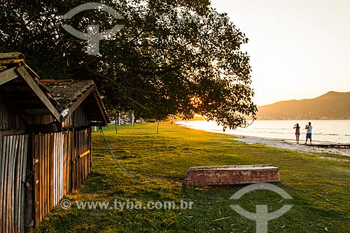  Assunto: Pôr do Sol na Lagoa da Conceição / Local: Florianópolis - Santa Catarina (SC) - Brasil / Data: 09/2013 