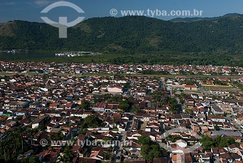  Assunto: Foto aérea do centro histórico de Paraty / Local: Paraty - Rio de Janeiro (RJ) - Brasil / Data: 04/2011 