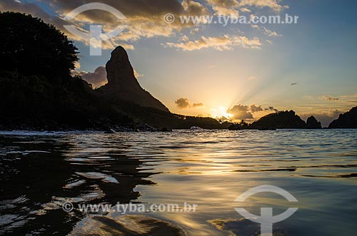  Assunto: Pôr do sol em Fernando de Noronha / Local: Arquipélago de Fernando de Noronha - Pernambuco (PE) - Brasil / Data: 10/2013 