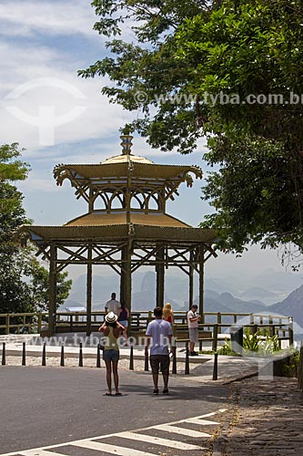  Assunto: Mirante da Vista Chinesa (estilo chinês) / Local: Rio de Janeiro (RJ) - Brasil / Data: 11/2013 