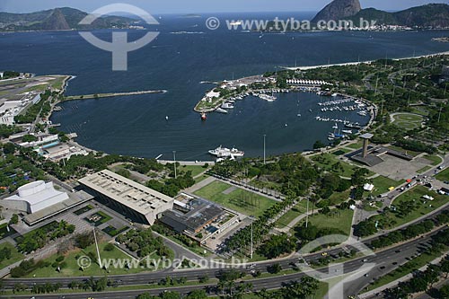  Foto aérea da Marina da Glória  - Rio de Janeiro - Rio de Janeiro - Brasil