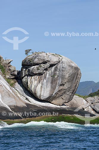  Assunto: Detalhe da Ilha Filhote da Cagarra - parte do Monumento Natural das Ilhas Cagarras / Local: Rio de Janeiro (RJ) - Brasil / Data: 11/2013 