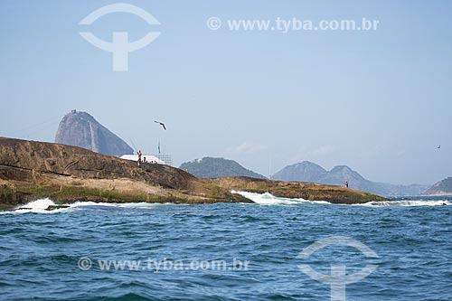  Assunto: Pescadores na Pedra do Arpoador / Local: Ipanema - Rio de Janeiro (RJ) - Brasil / Data: 11/2013 