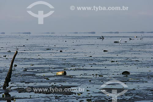  Poluição na Baía de Guanabara  - Duque de Caxias - Rio de Janeiro - Brasil