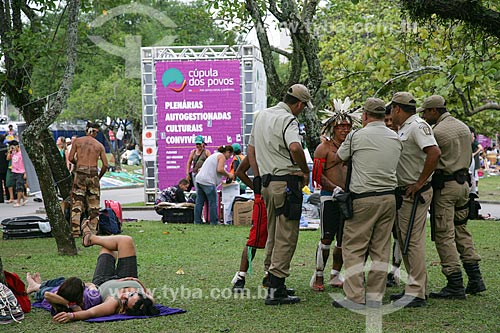  Participantes da Cúpula dos Povos durante a Rio + 20  - Rio de Janeiro - Rio de Janeiro - Brasil