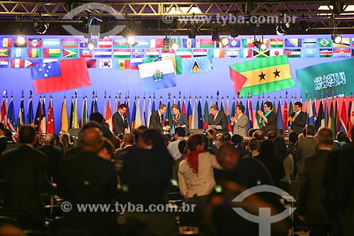  Presidente Dilma Rousseff com outros líderes mundiais na Conferência das Nações Unidas sobre Desenvolvimento Sustentável (Rio + 20)  - Rio de Janeiro - Rio de Janeiro - Brasil