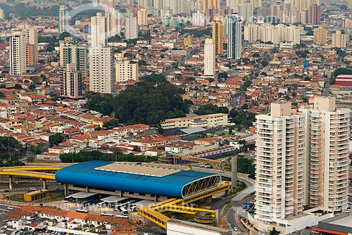  Assunto: Vista aérea do Terminal Sacomã do Expresso Tiradentes - antigo Fura-Fila  / Local: Ipiranga - São Paulo (SP) - Brasil / Data: 05/2013 