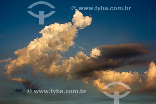 Assunto: Céu com nuvens / Local: Rio de Janeiro (RJ) - Brasil / Data: 01/2014 