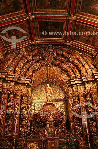  Assunto: Vista do altar-mor da Igreja de Nossa Senhora do Ó / Local: Sabará - Minas Gerais (MG) - Brasil / Data: 12/2007 