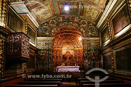  Assunto: Vista do altar-mor da Igreja de Nossa Senhora do Ó / Local: Sabará - Minas Gerais (MG) - Brasil / Data: 12/2007 