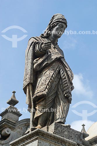  Assunto: Detalhe dos doze profetas do Santuário de Bom Jesus de Matosinhos / Local: Congonhas - Minas Gerais - Brasil  / Data: 12/2007 