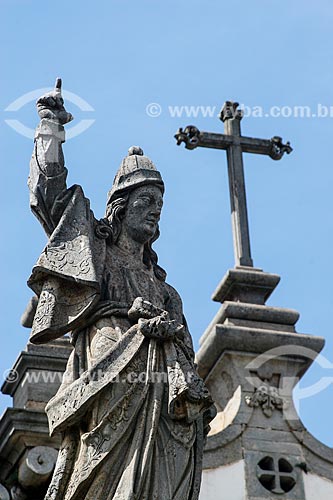  Assunto: Detalhe dos doze profetas do Santuário de Bom Jesus de Matosinhos / Local: Congonhas - Minas Gerais - Brasil  / Data: 12/2007 