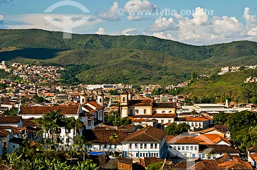  Assunto: Vista geral da cidade de Mariana / Local: Mariana - Minas Gerais (MG) - Brasil / Data: 01/2014 
