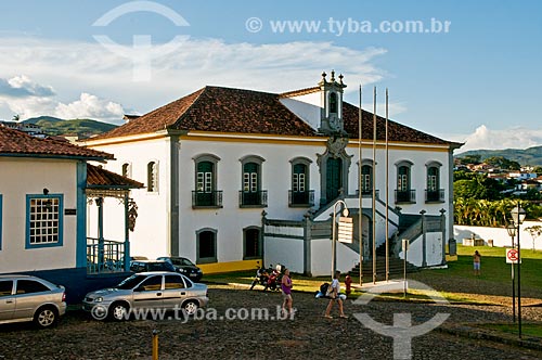  Assunto: Casa de Câmara e Cadeia (1802) - antiga cadeia de Mariana, atual Museu e Câmara dos Vereadores / Local: Mariana - Minas Gerais (MG) - Brasil / Data: 01/2014 