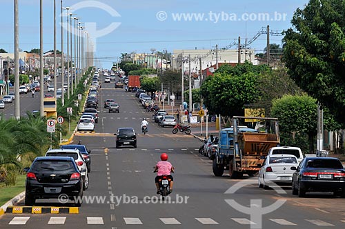  Assunto: Avenida José Ferreira / Local: Costa Rica - Mato Grosso do Sul (MS) - Brasil / Data: 02/2014 