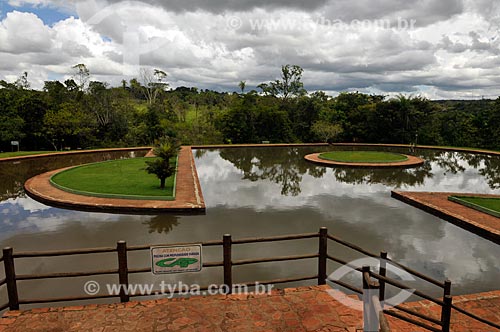  Assunto: Piscina natural no Parque Natural Municipal Salto do Sucuriú / Local: Costa Rica - Mato Grosso do Sul (MS) - Brasil / Data: 02/2014 