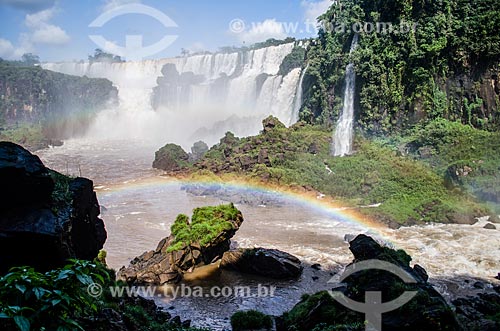  Assunto: Cataratas do Iguaçu no Parque Nacional do Iguaçu / Local: Foz do Iguaçu - Paraná (PR) - Brasil / Data: 04/2014 