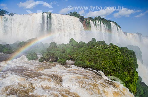  Assunto: Cataratas do Iguaçu no Parque Nacional do Iguaçu / Local: Foz do Iguaçu - Paraná (PR) - Brasil / Data: 04/2014 