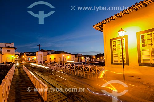  Assunto: Vista noturna do Museu Casa de Coralina / Local: Goiás - Goias (GO) - Brasil / Data: 05/2012 