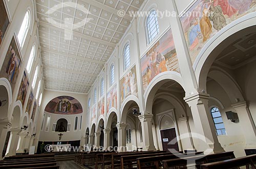  Assunto: Vista do interior da Igreja de Nossa Senhora do Rosário / Local: Goiás - Goias (GO) - Brasil / Data: 05/2012 