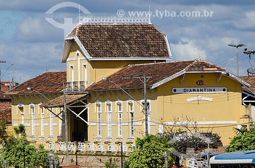  Assunto: Estação Ferroviária de Diamantina / Local: Diamantina - Minas Gerais (MG) - Brasil / Data: 06/2012 