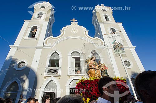  Assunto: Festa de SantAna saindo da Paróquia de SantAna ? Catedral / Local: Caicó - Rio Grande do Norte (RN) - Brasil / Data: 07/2012 