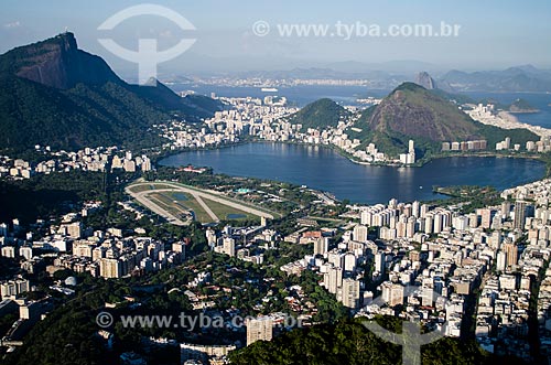  Assunto: Vista da Lagoa a partir do Morro Dois Irmãos / Local: Rio de Janeiro (RJ) - Brasil / Data: 02/2014 