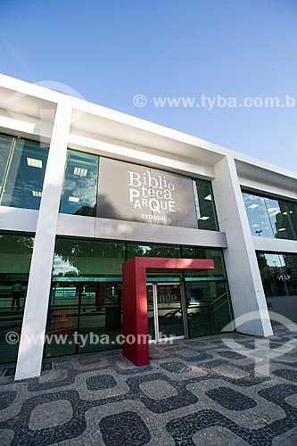  Fachada da Biblioteca Parque Estadual  - Rio de Janeiro - Rio de Janeiro (RJ) - Brasil