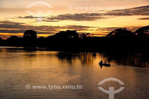  Amanhecer no Rio Amazonas   - Parintins - Amazonas (AM) - Brasil