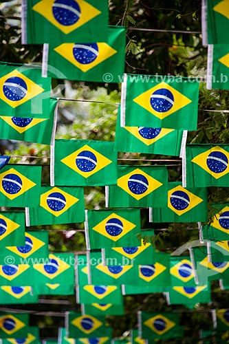  Rua Honório de Barros decorada durante a Copa do Mundo no Brasil  - Rio de Janeiro - Rio de Janeiro (RJ) - Brasil