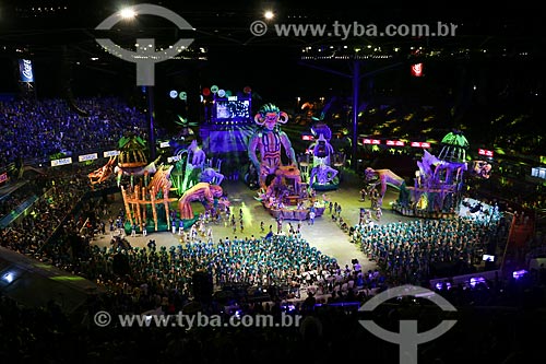  Festival de Folclore de Parintins - Boi Caprichoso  - Parintins - Amazonas (AM) - Brasil