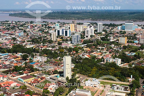  Foto aérea de Porto Velho com o Rio Madeira ao fundo  - Porto Velho - Rondônia (RO) - Brasil