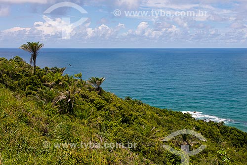  Vista para o mar na praia Pé de Serra  - Uruçuca - Bahia (BA) - Brasil