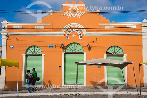  Fachada do Mercado Municipal da cidade de Belém de São Francisco  - Belém de São Francisco - Pernambuco (PE) - Brasil