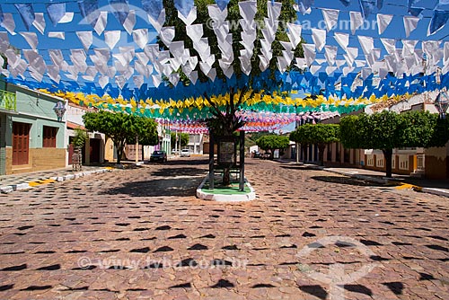  Decoração para a festa de Santo Antônio  - Barbalha - Ceará (CE) - Brasil