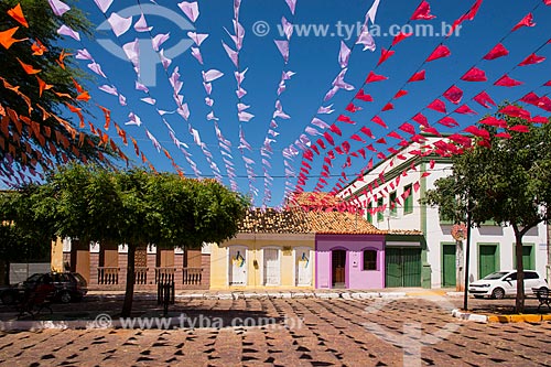  Decoração para a festa de Santo Antônio  - Barbalha - Ceará (CE) - Brasil