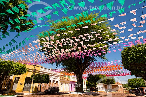  Decoração para a festa de Santo Antônio  - Barbalha - Ceará (CE) - Brasil